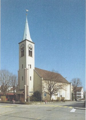kirche birsfelden 1960